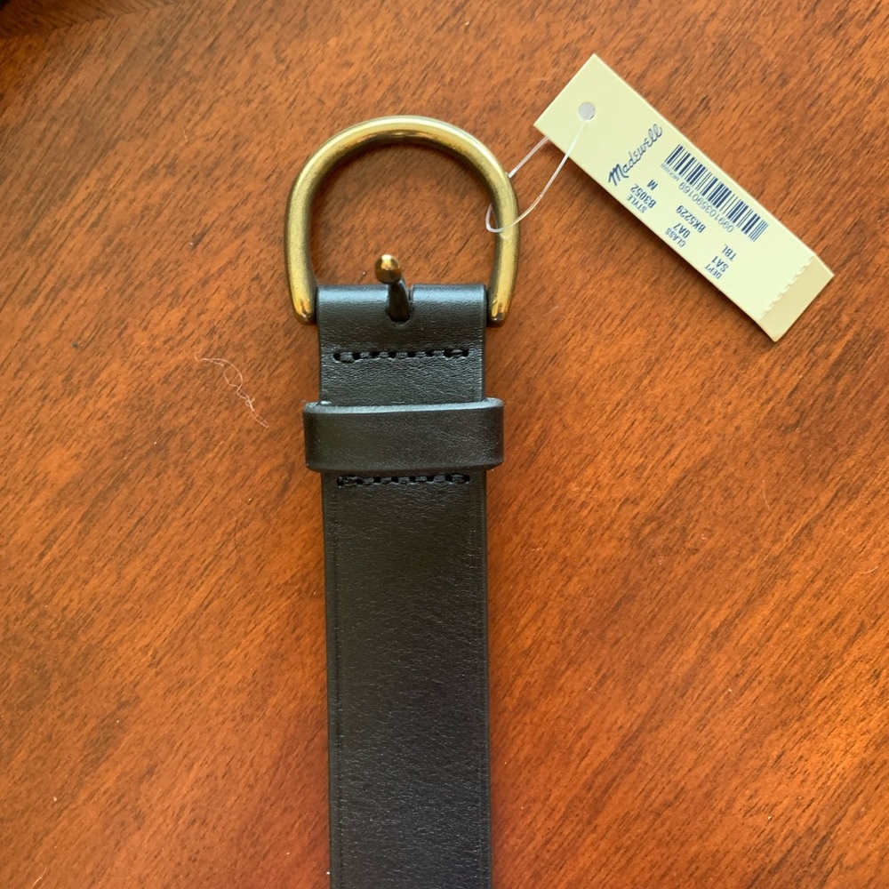 NWT Black Madewell Belt